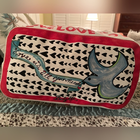 Brighton Red Heart Tote Bag - Picture 5 of 5